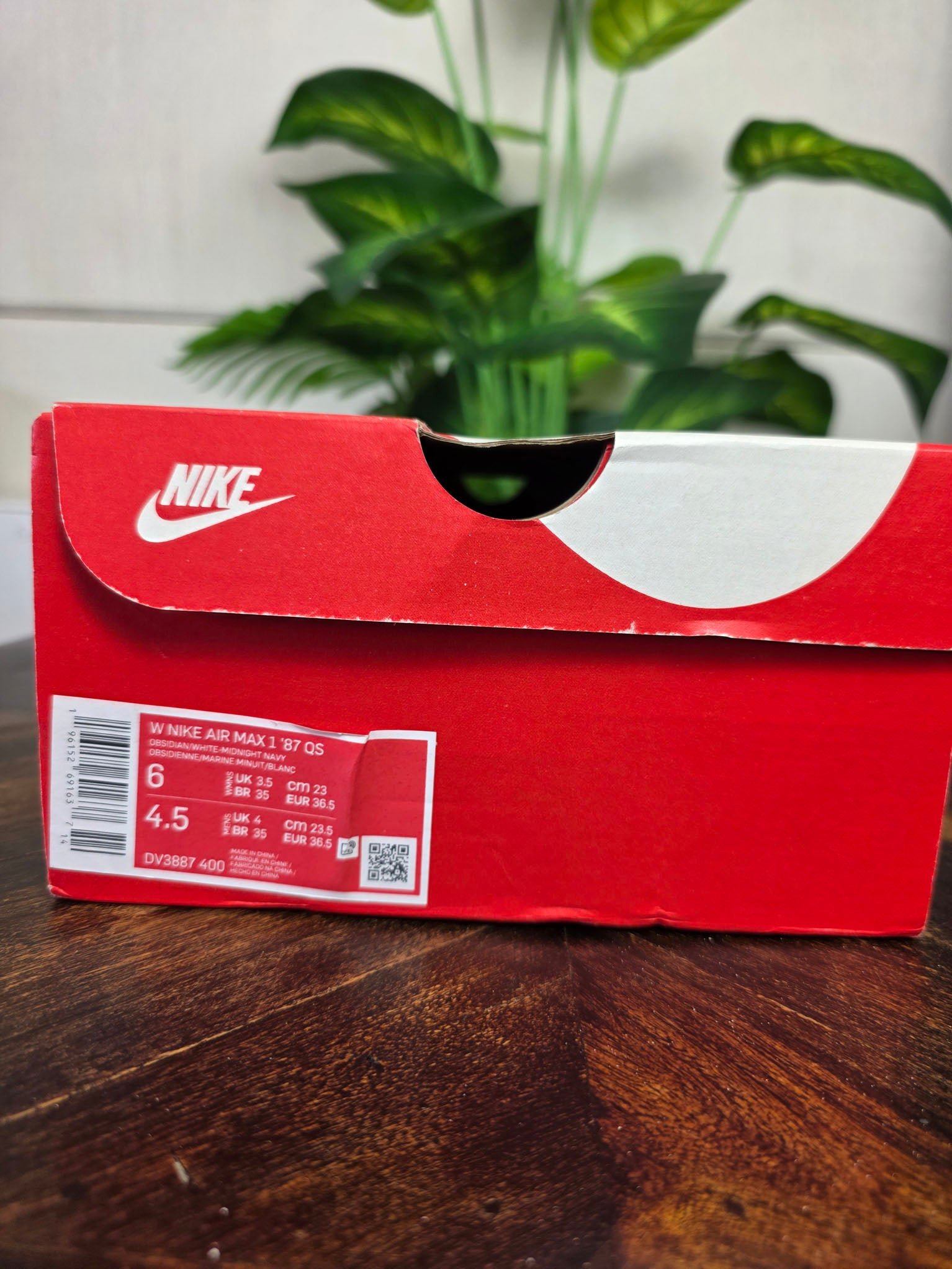 Nike Air Max 1 Gorge Green Obsidian maat 36,5