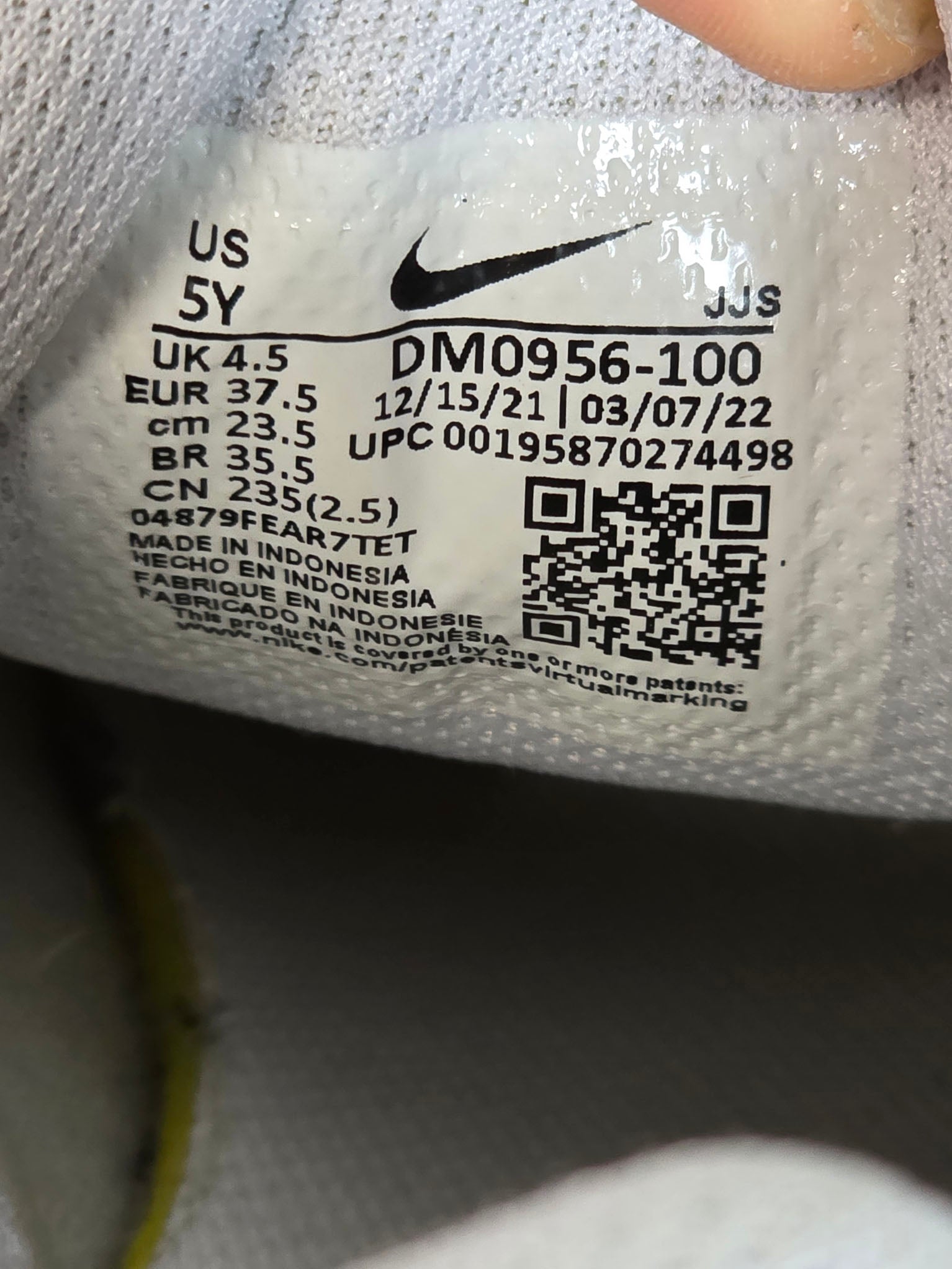 Nike Air Max LTR Rainbow Salmon maat 37,5