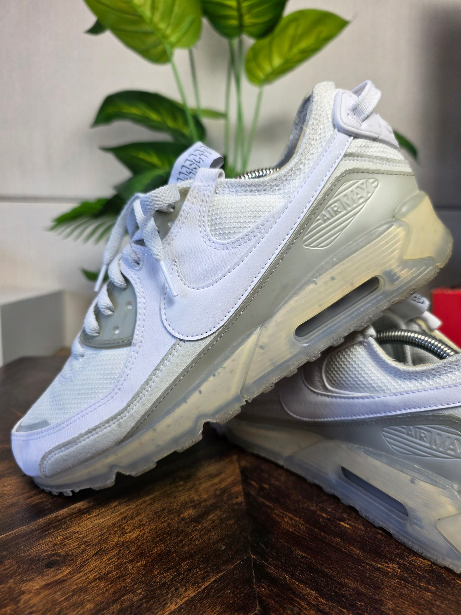 Nike Air Max 90 Terrascape Triple White maat 45