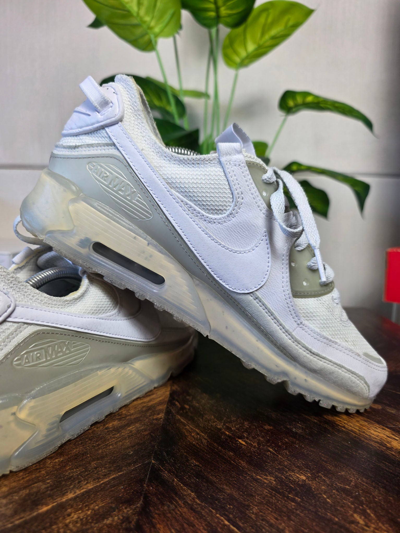 Nike Air Max 90 Terrascape Triple White maat 45