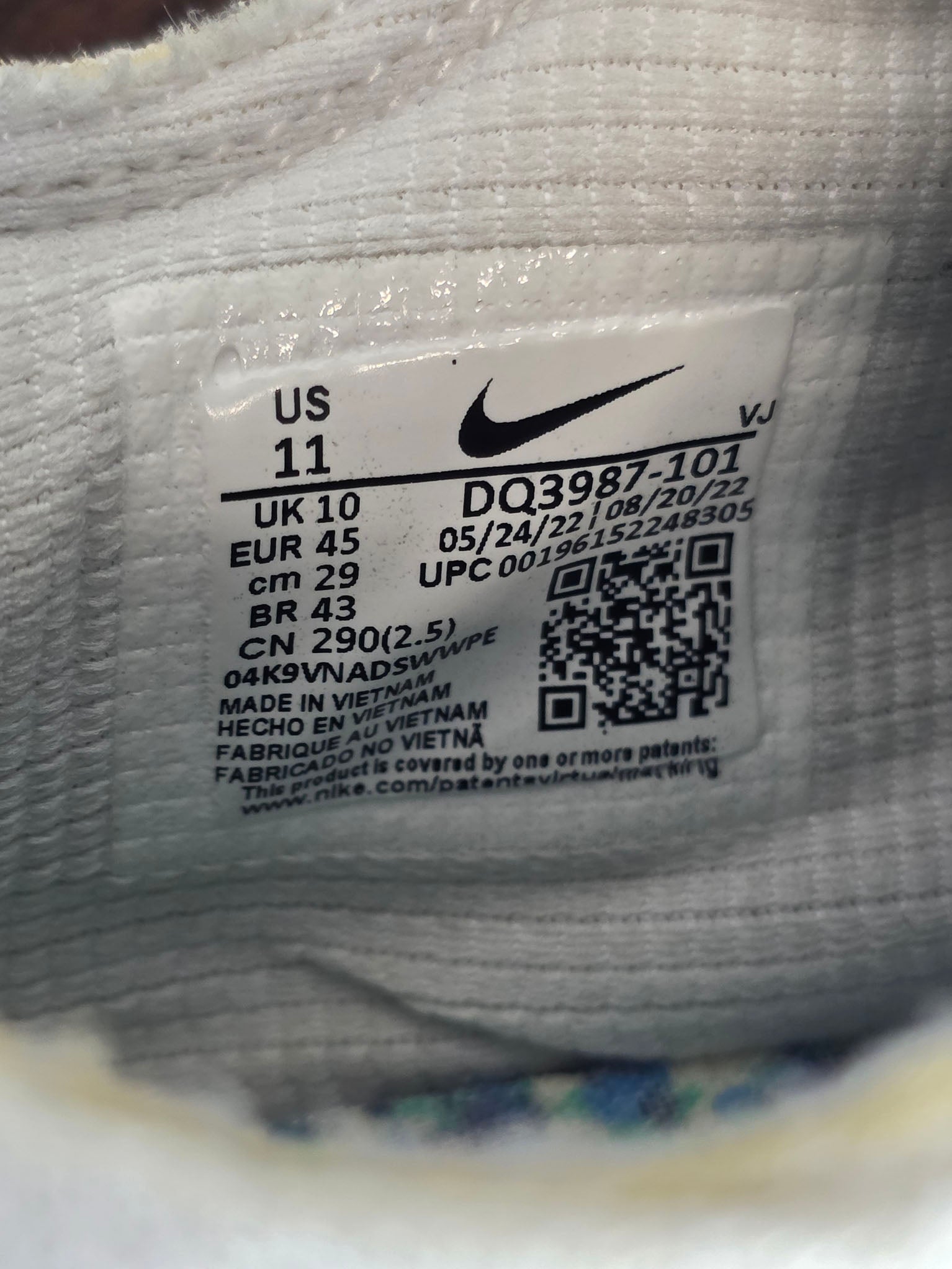 Nike Air Max 90 Terrascape Triple White maat 45