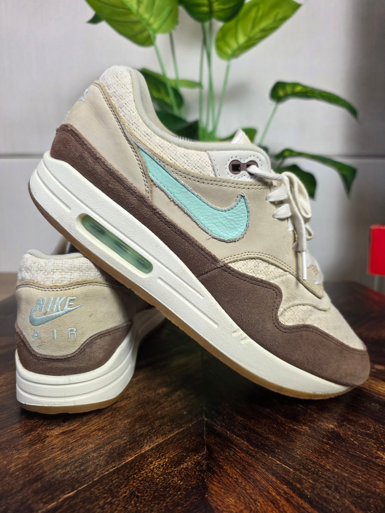 Nike Air Max 1 Crepe Hemp maat 45,5