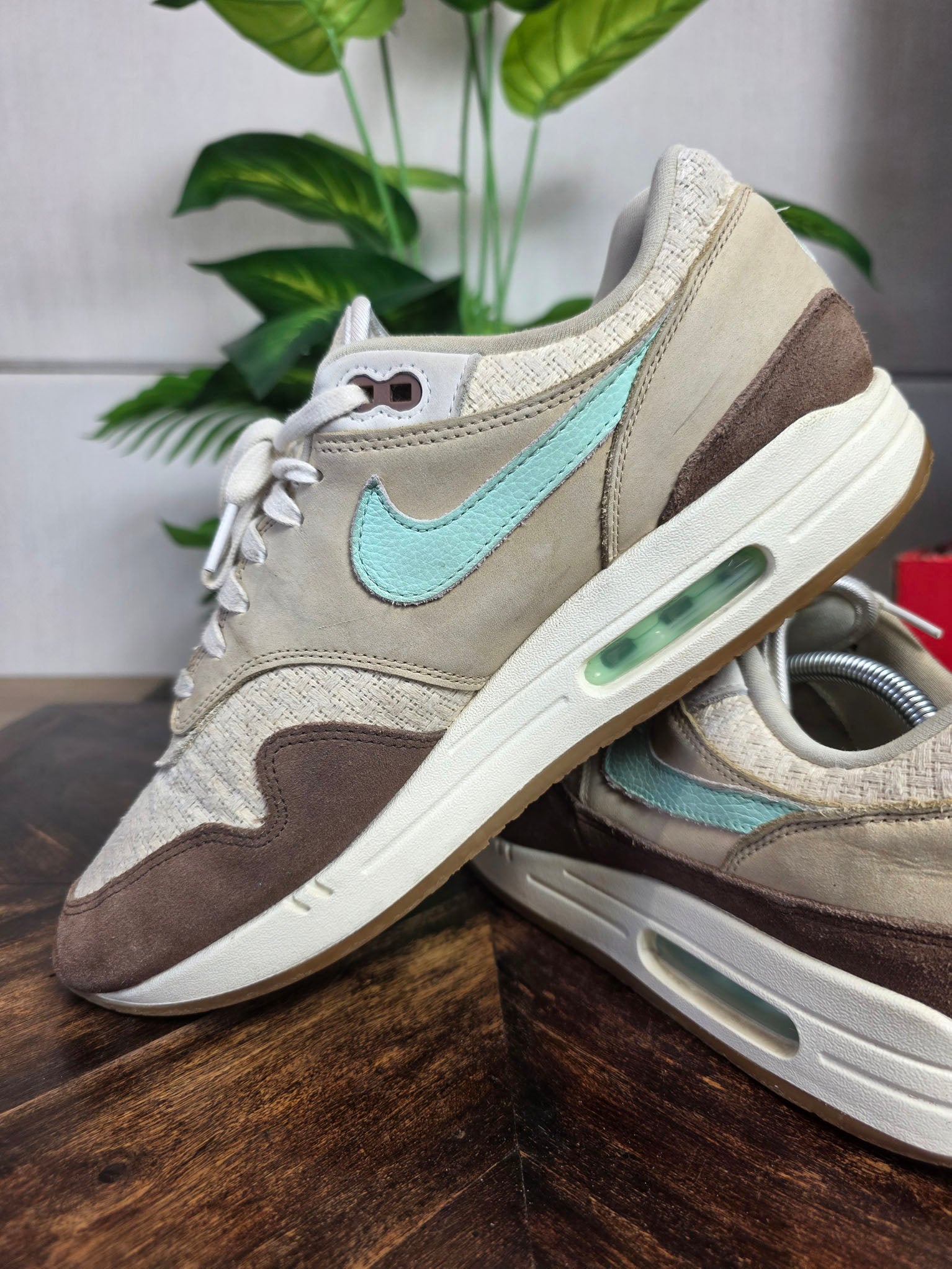 Nike Air Max 1 Crepe Hemp maat 45,5