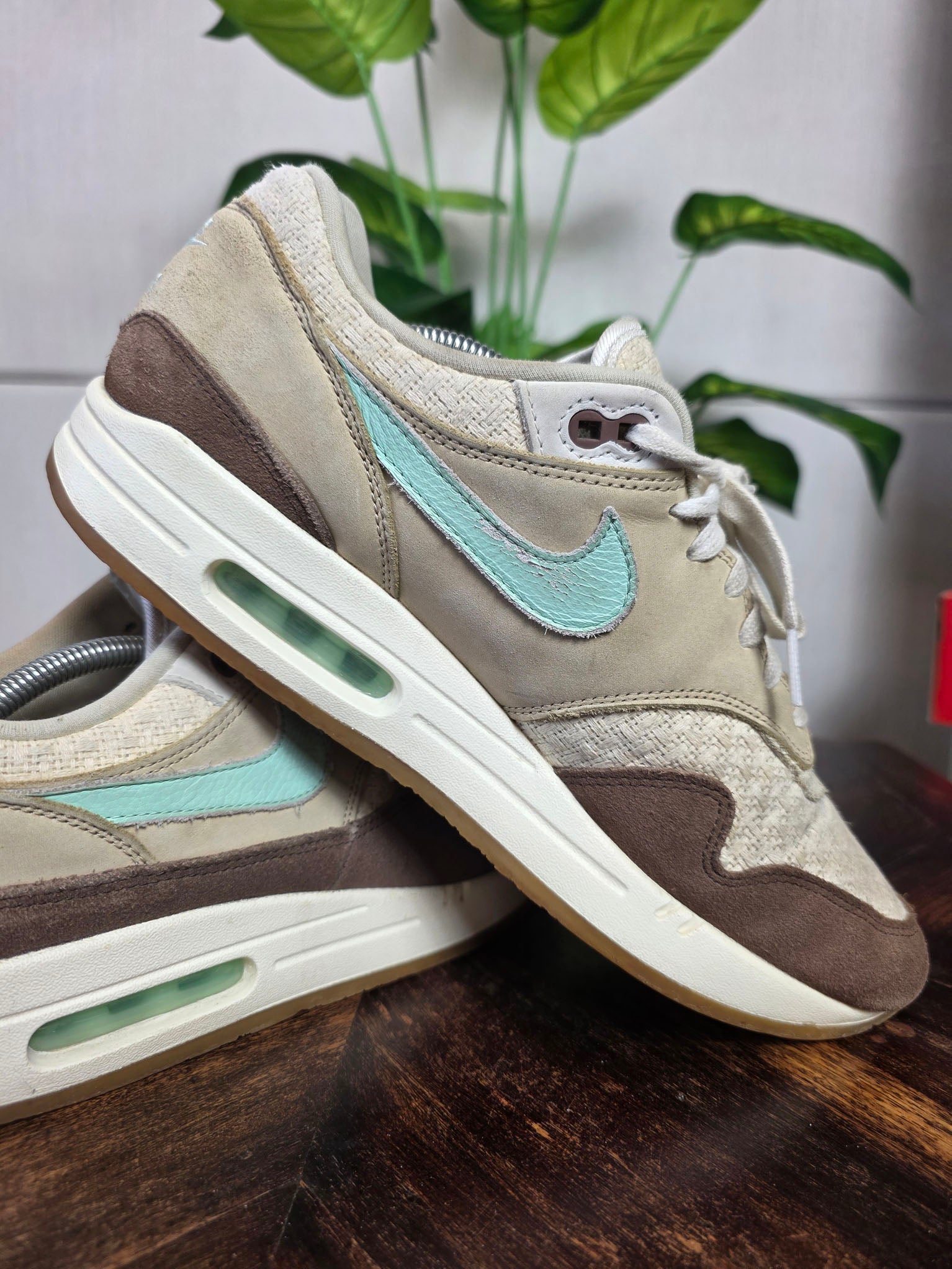 Nike Air Max 1 Crepe Hemp maat 45,5
