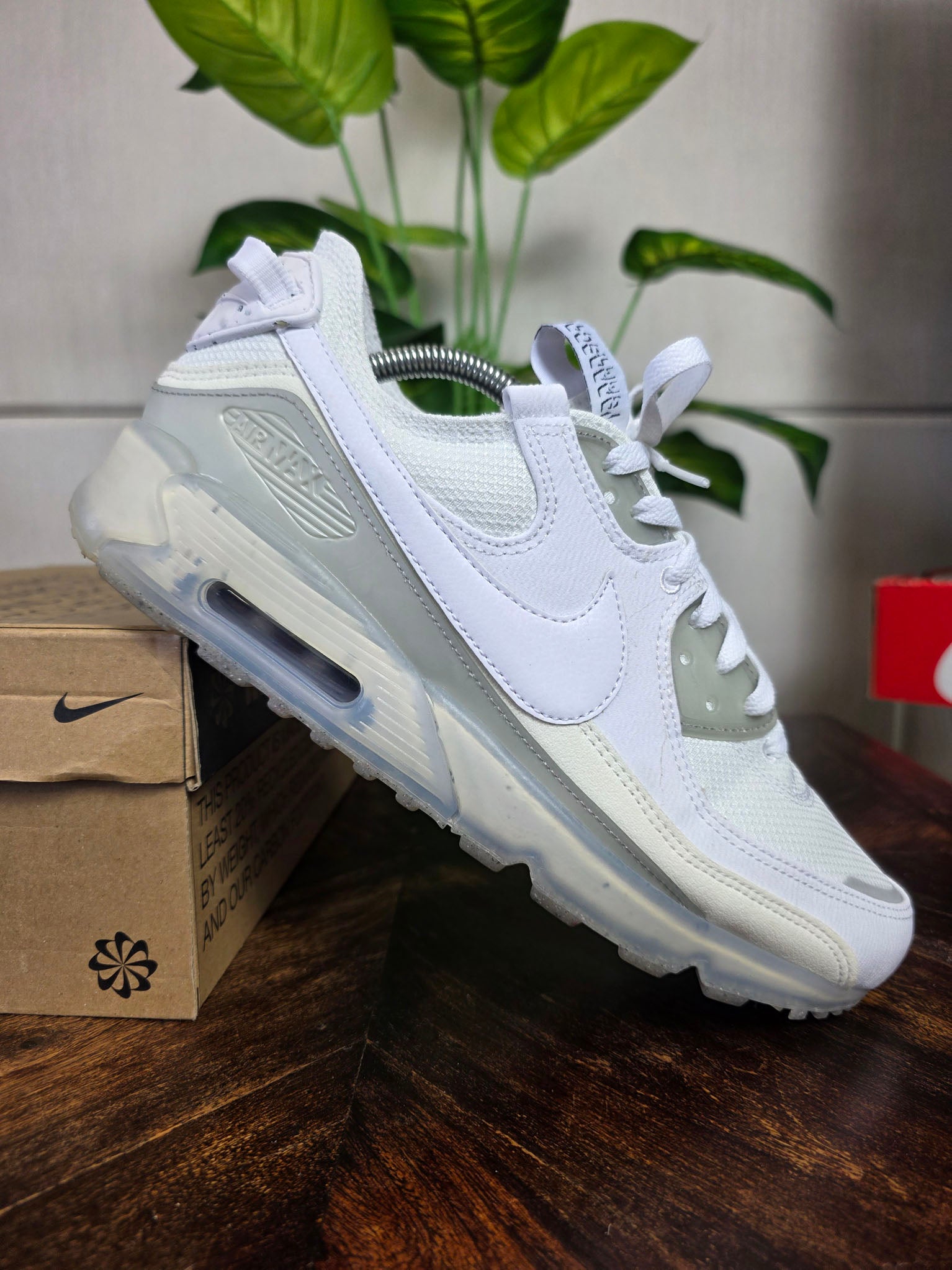 Nike Air Max 90 Terrascape Triple White maat 43