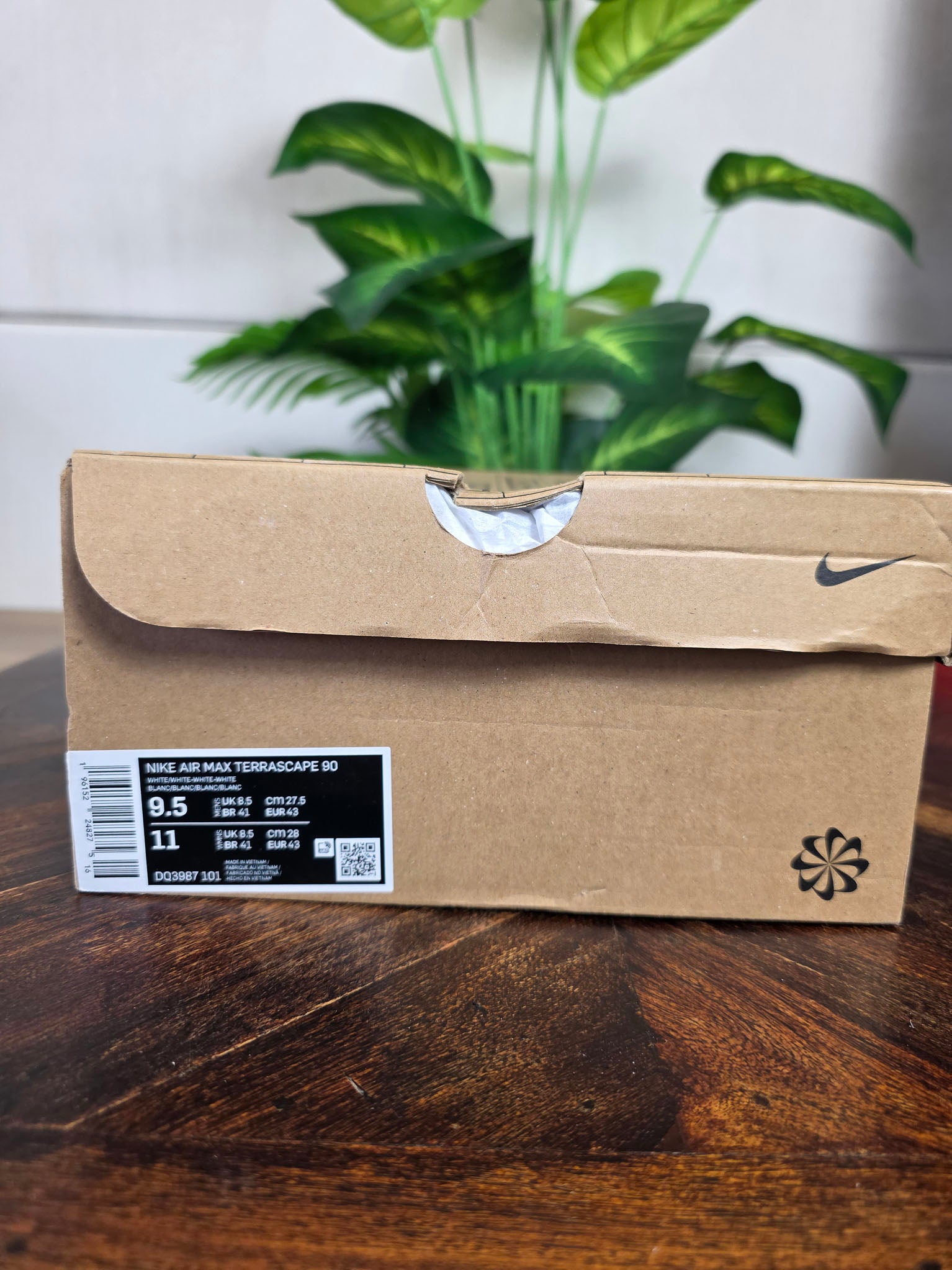 Nike Air Max 90 Terrascape Triple White maat 43