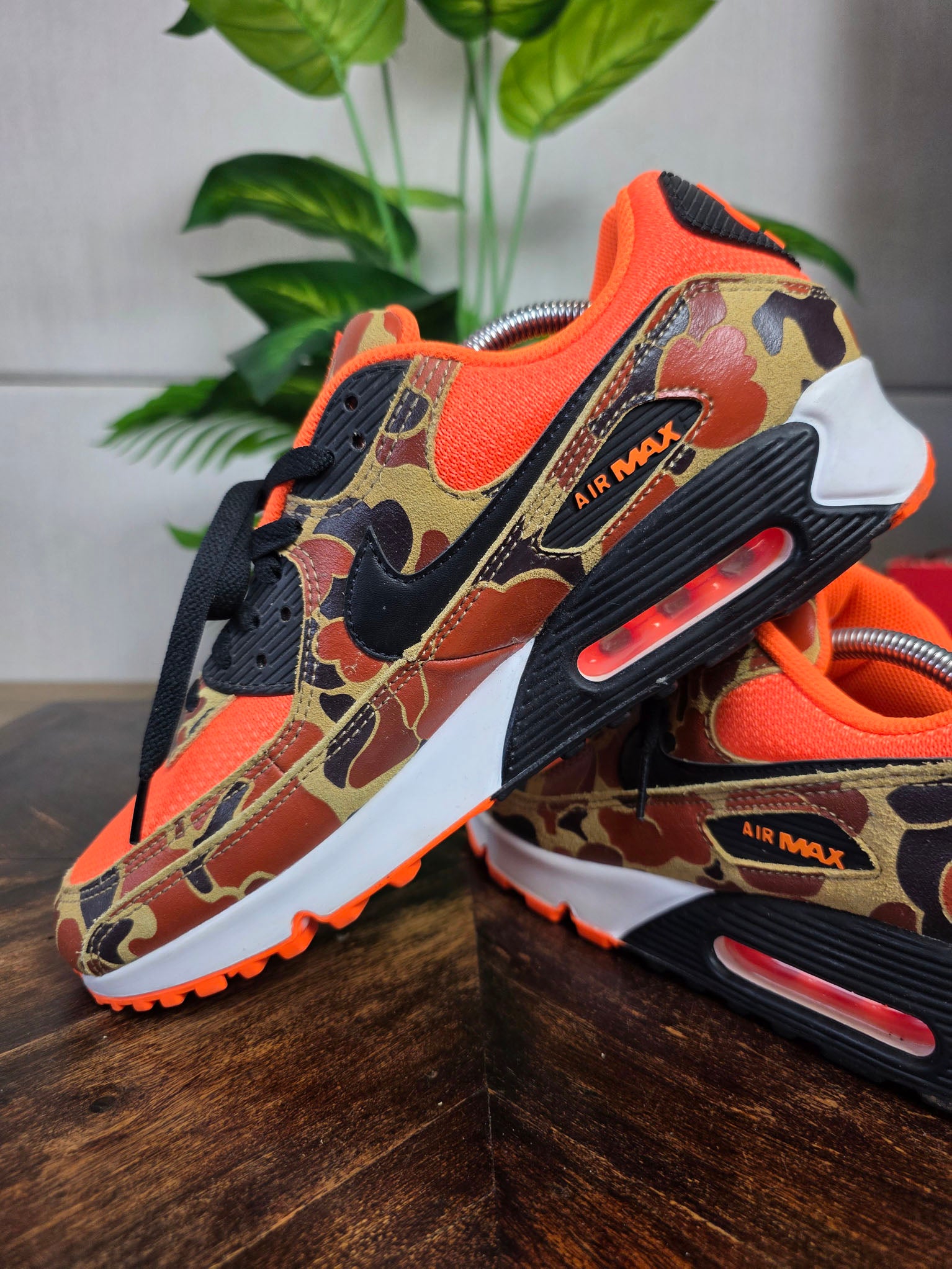Nike Air Max 90 Camo Orange maat 44,5
