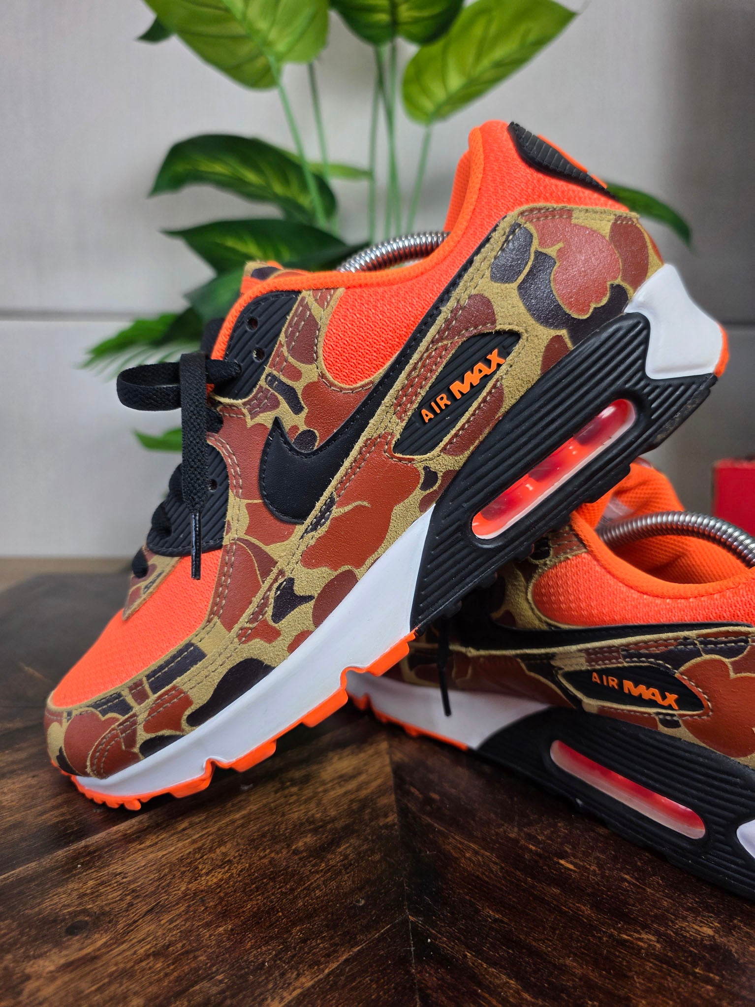 Nike Air Max 90 Camo Orange maat 44,5