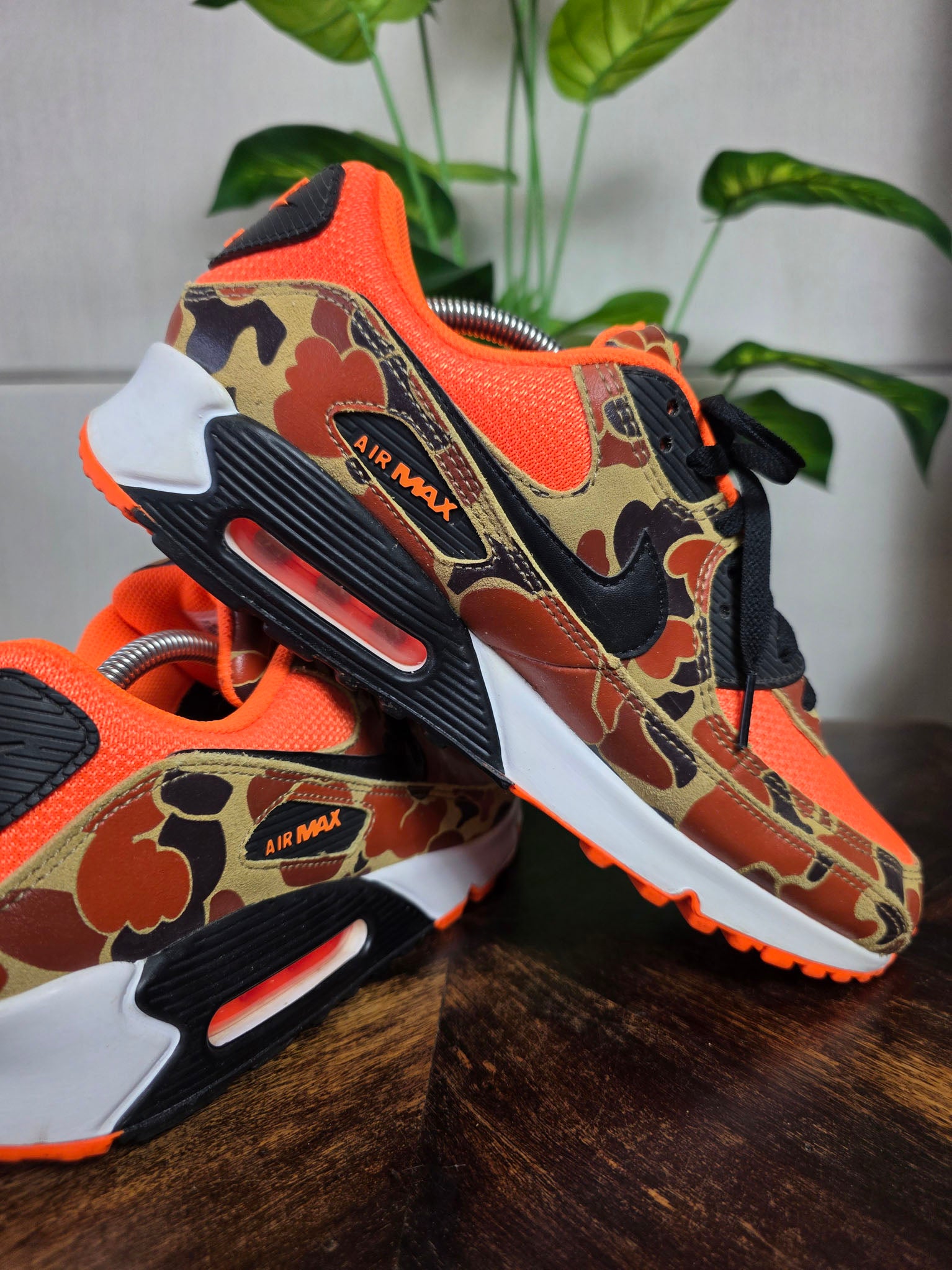 Nike Air Max 90 Camo Orange maat 44,5