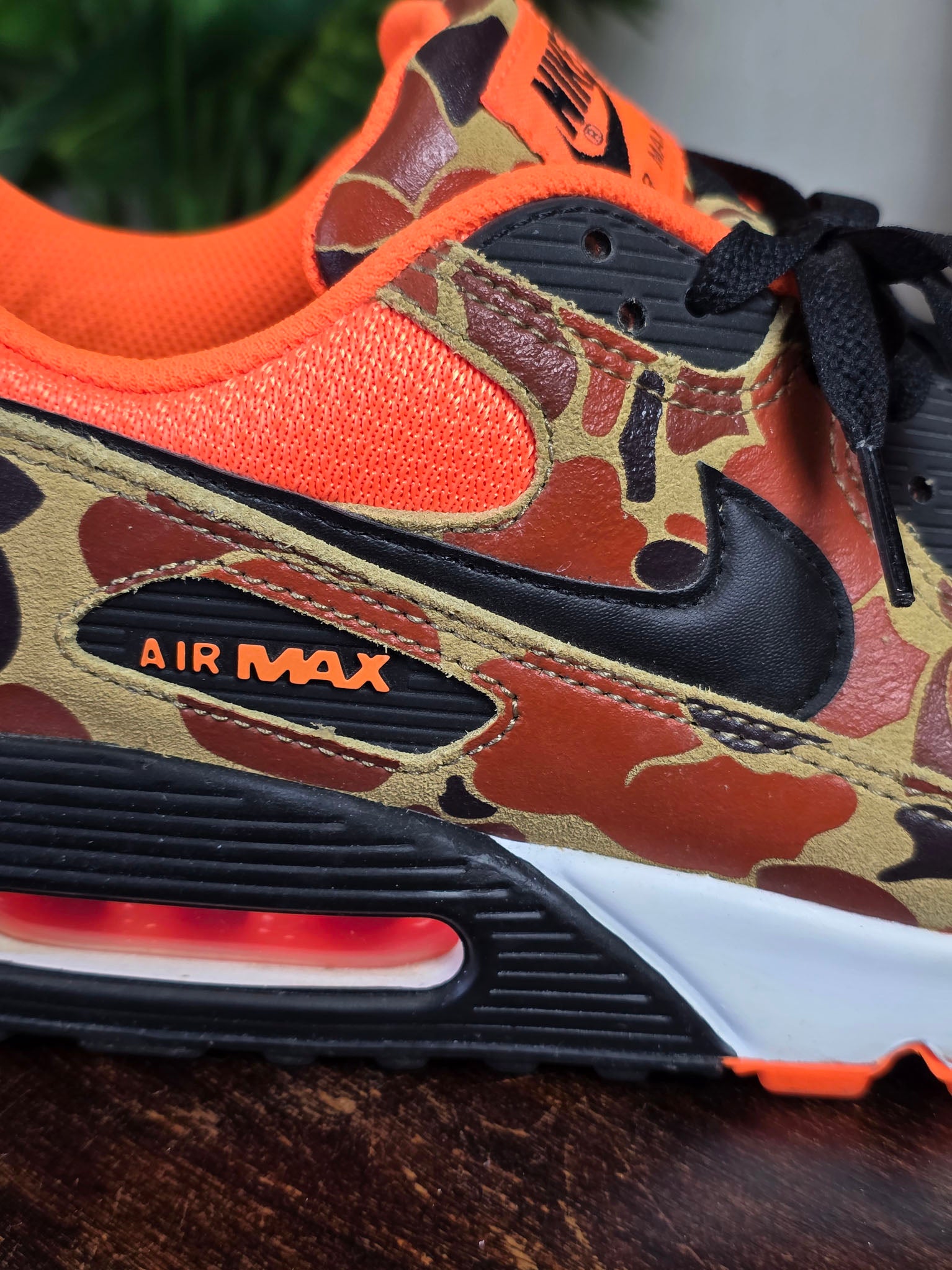 Nike Air Max 90 Camo Orange maat 44,5
