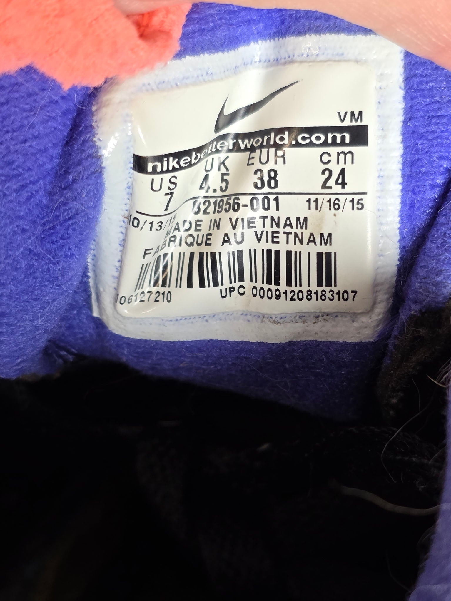 Nike Air Max BW Persian Violet maat 38