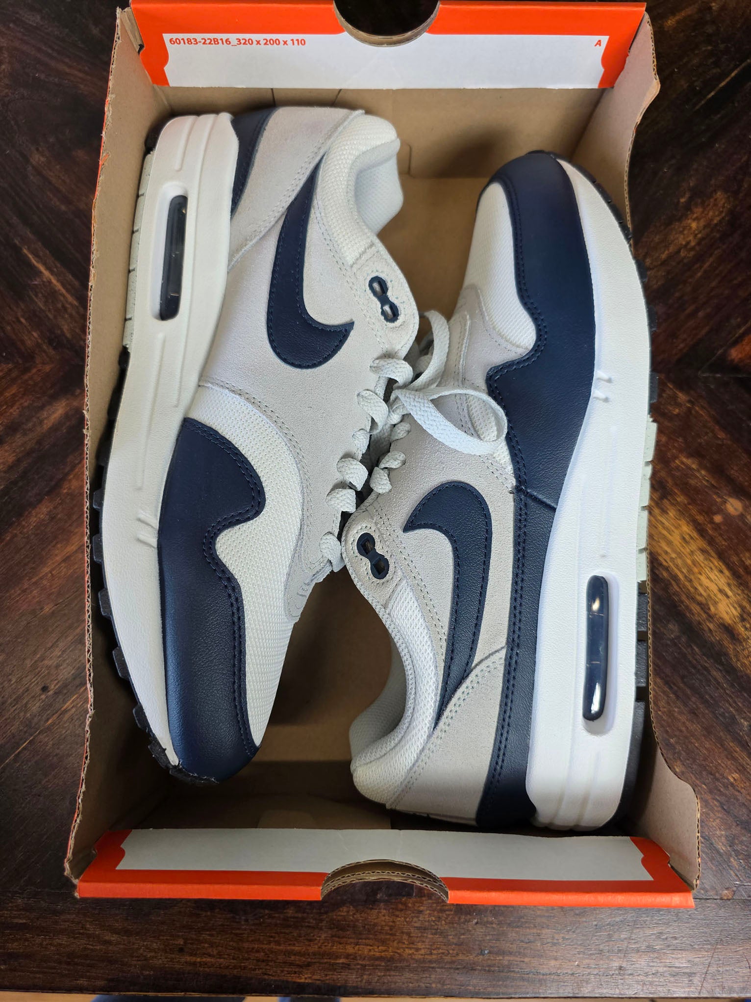 Nike Air Max 1 Essential "Armory Navy" maat 44