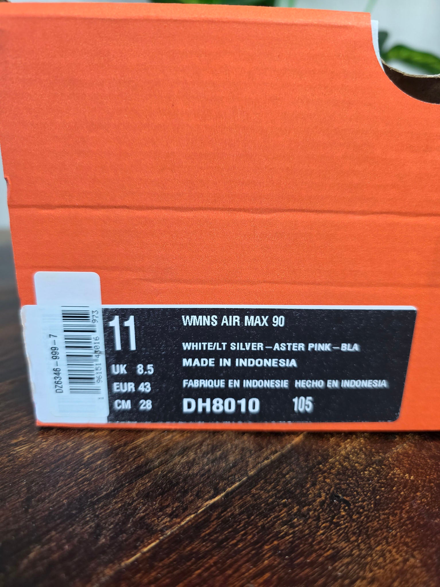 Nike Air Max 90 Aster Pink maat 43