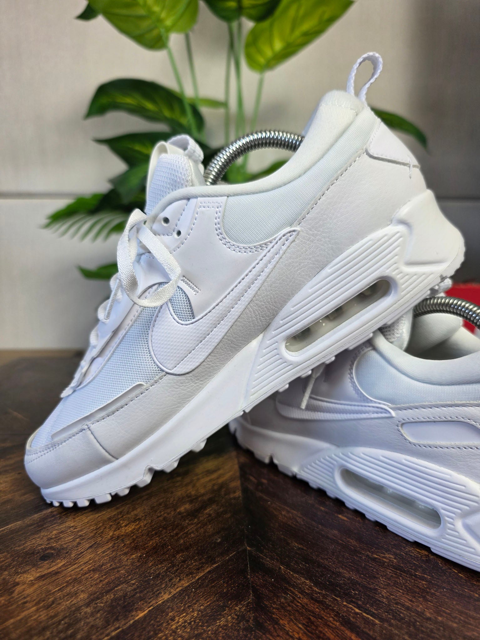 Nike Air Max 90 Futura Triple White maat 42