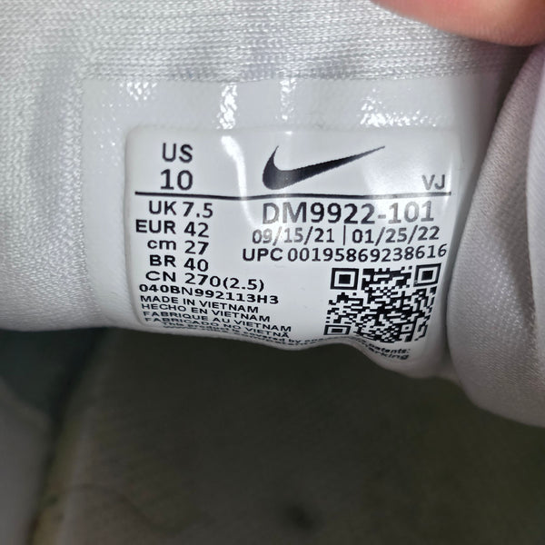 Nike Air Max 90 Futura Triple White maat 42