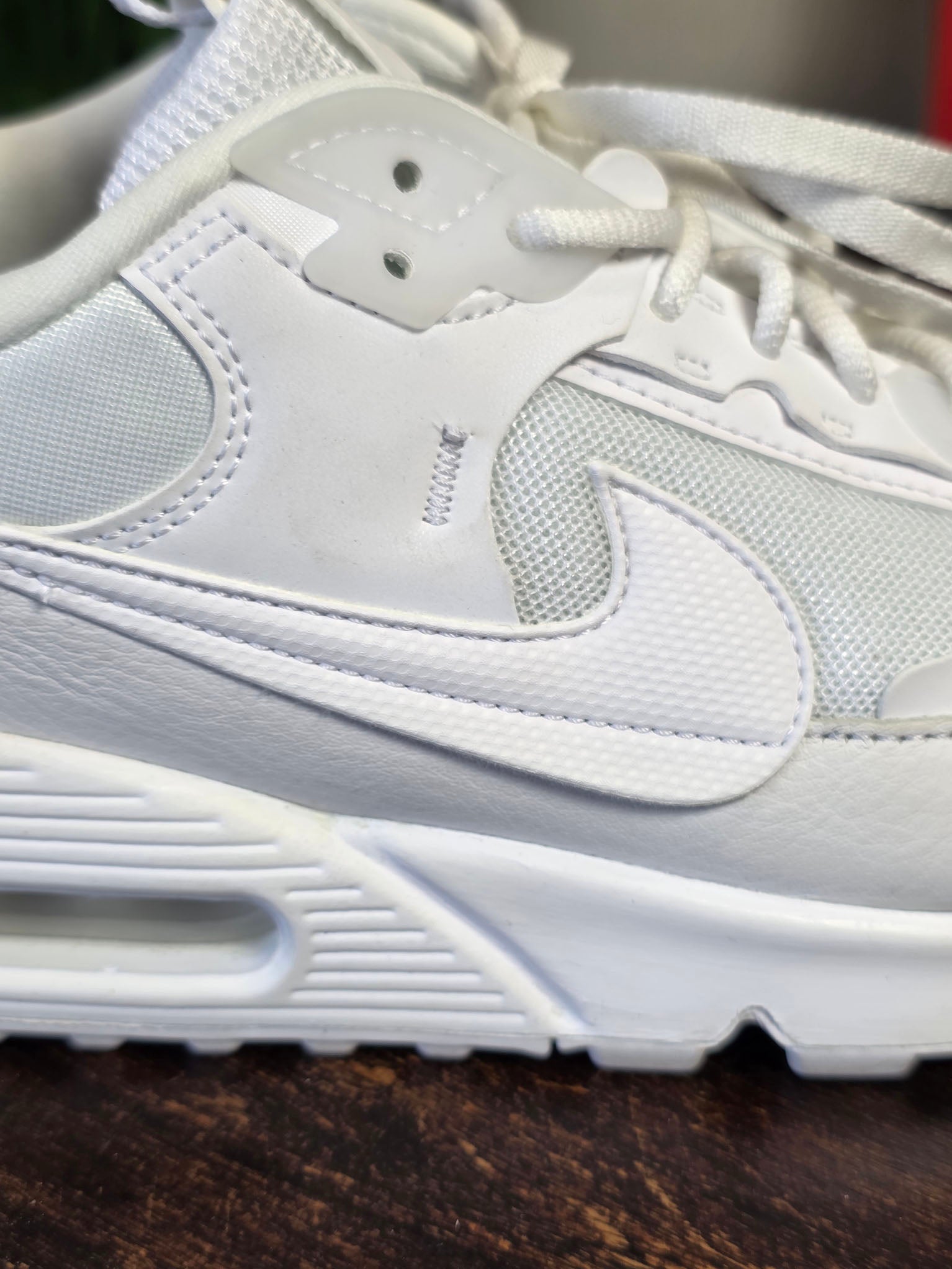 Nike Air Max 90 Futura Triple White maat 42