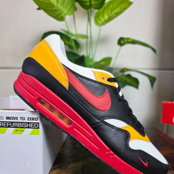 Nike Air Max 1 Black Red Yellow maat 48,5