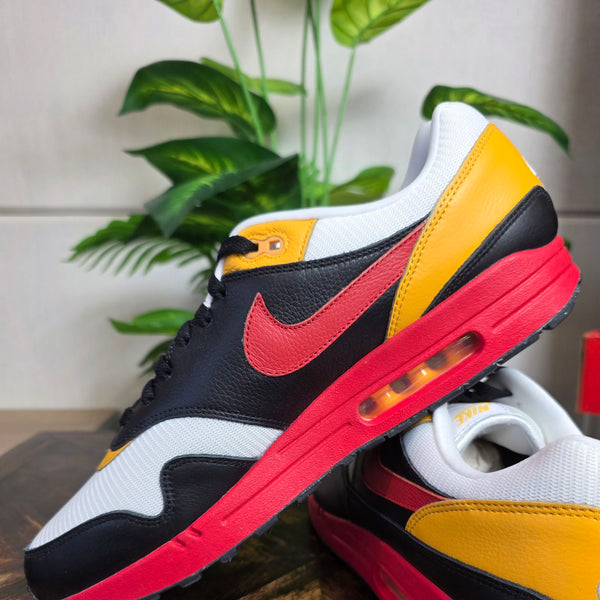 Nike Air Max 1 Black Red Yellow maat 48,5