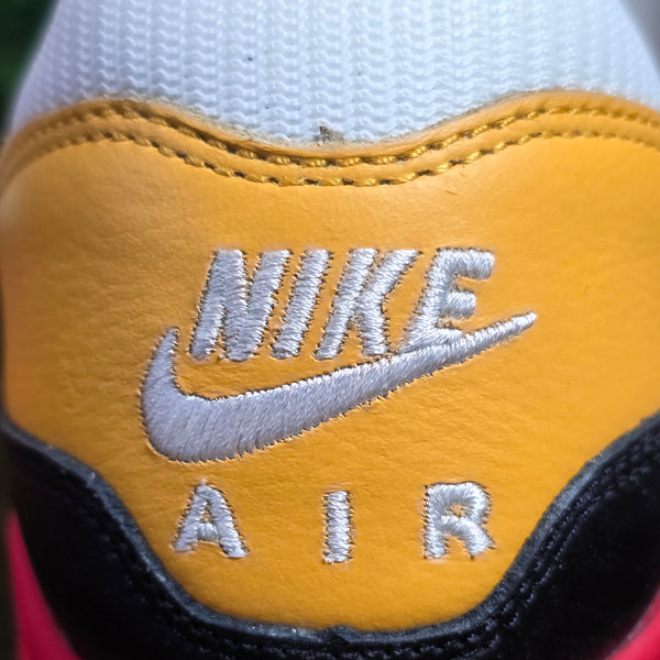 Nike Air Max 1 Black Red Yellow maat 48,5