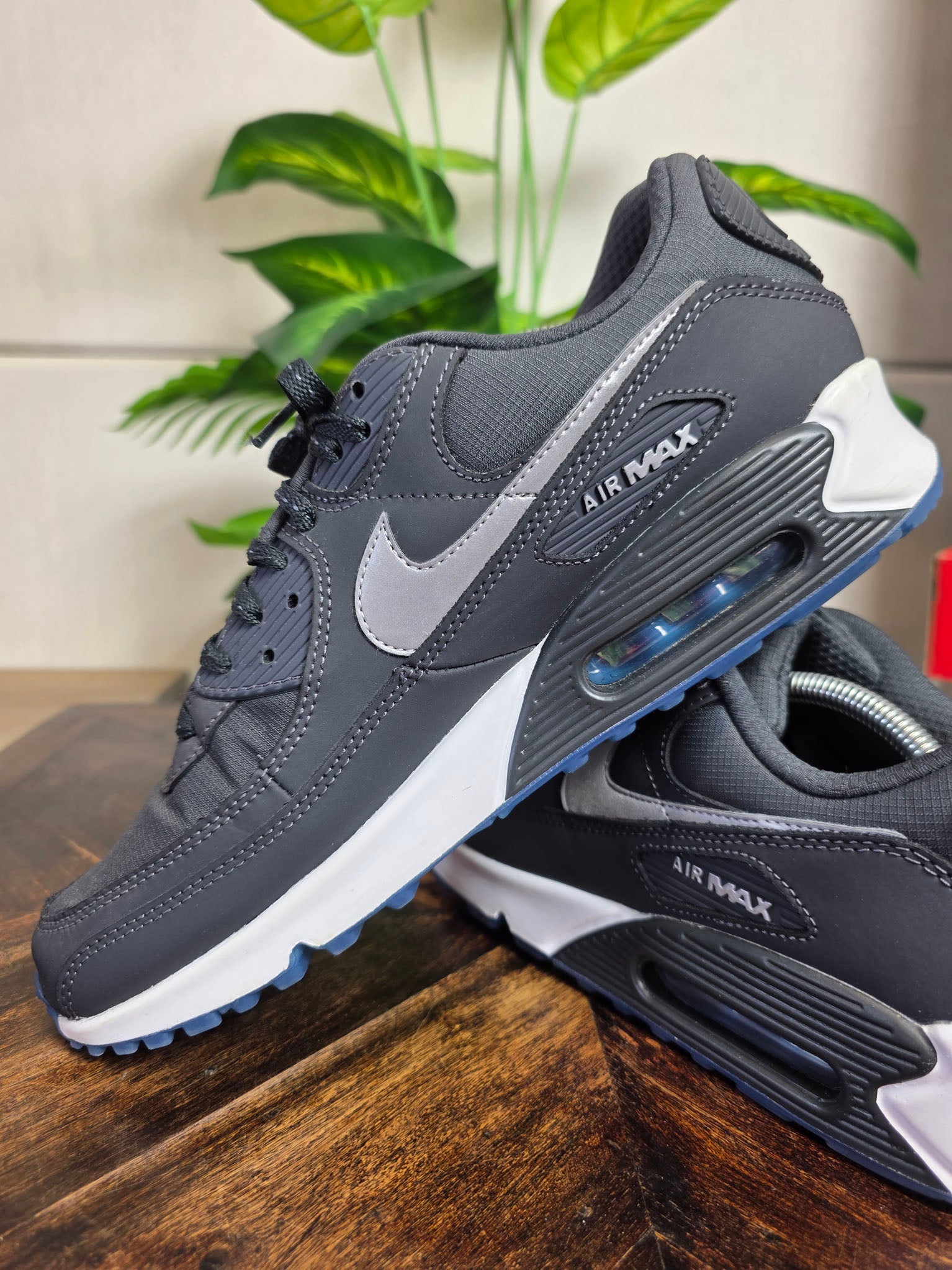 Nike Air Max 90 Grey Reflective Swoosh maat 45