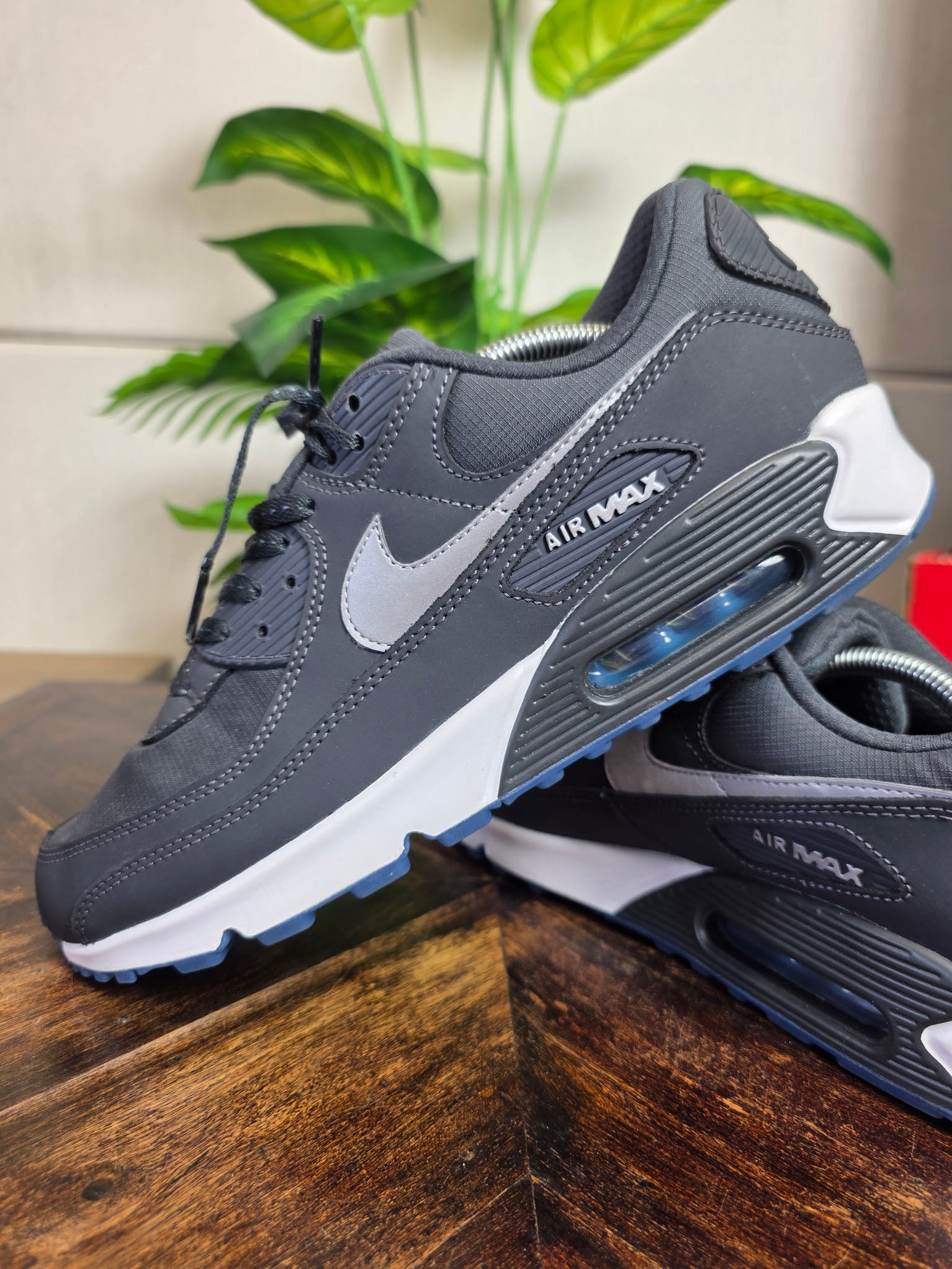 Nike Air Max 90 Grey Reflective Swoosh maat 45