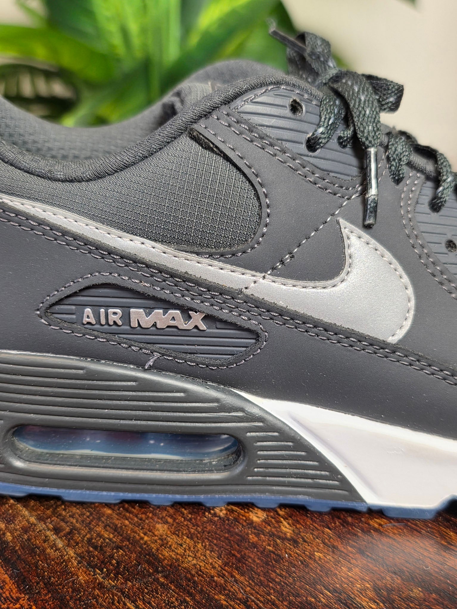 Nike Air Max 90 Grey Reflective Swoosh maat 45