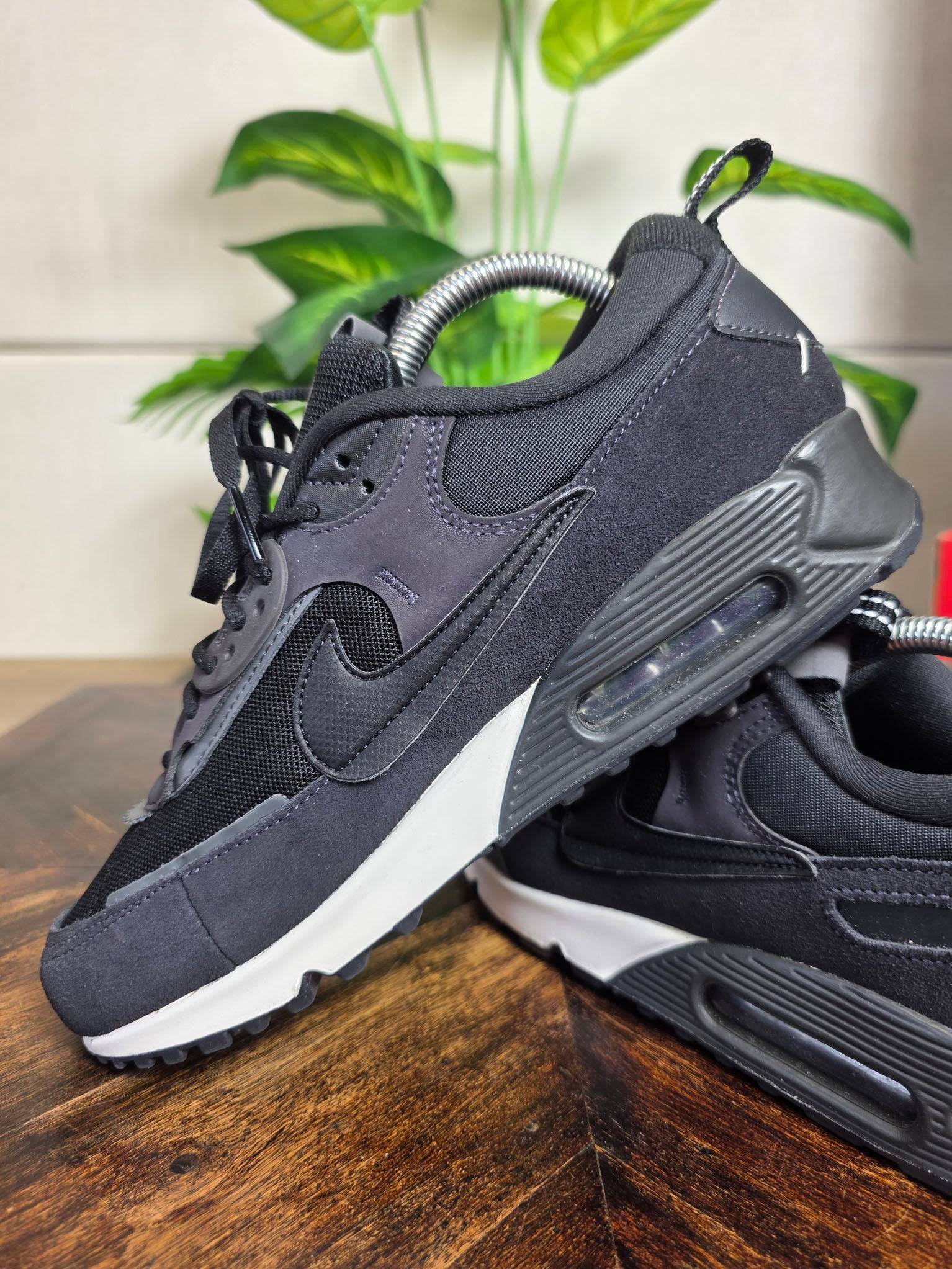 Nike Air Max 90 Futura Black White maat 40