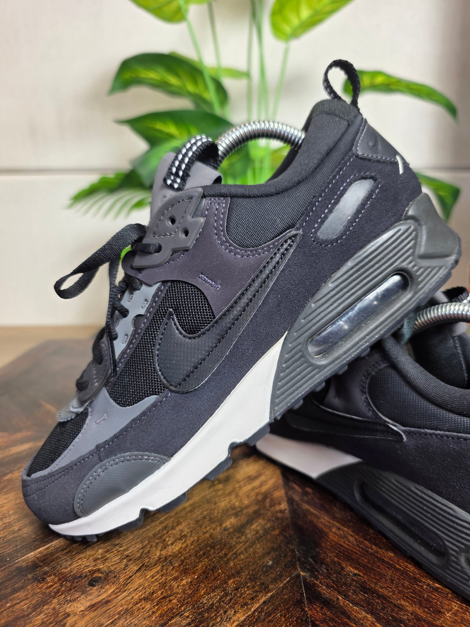 Nike Air Max 90 Futura Black White maat 40