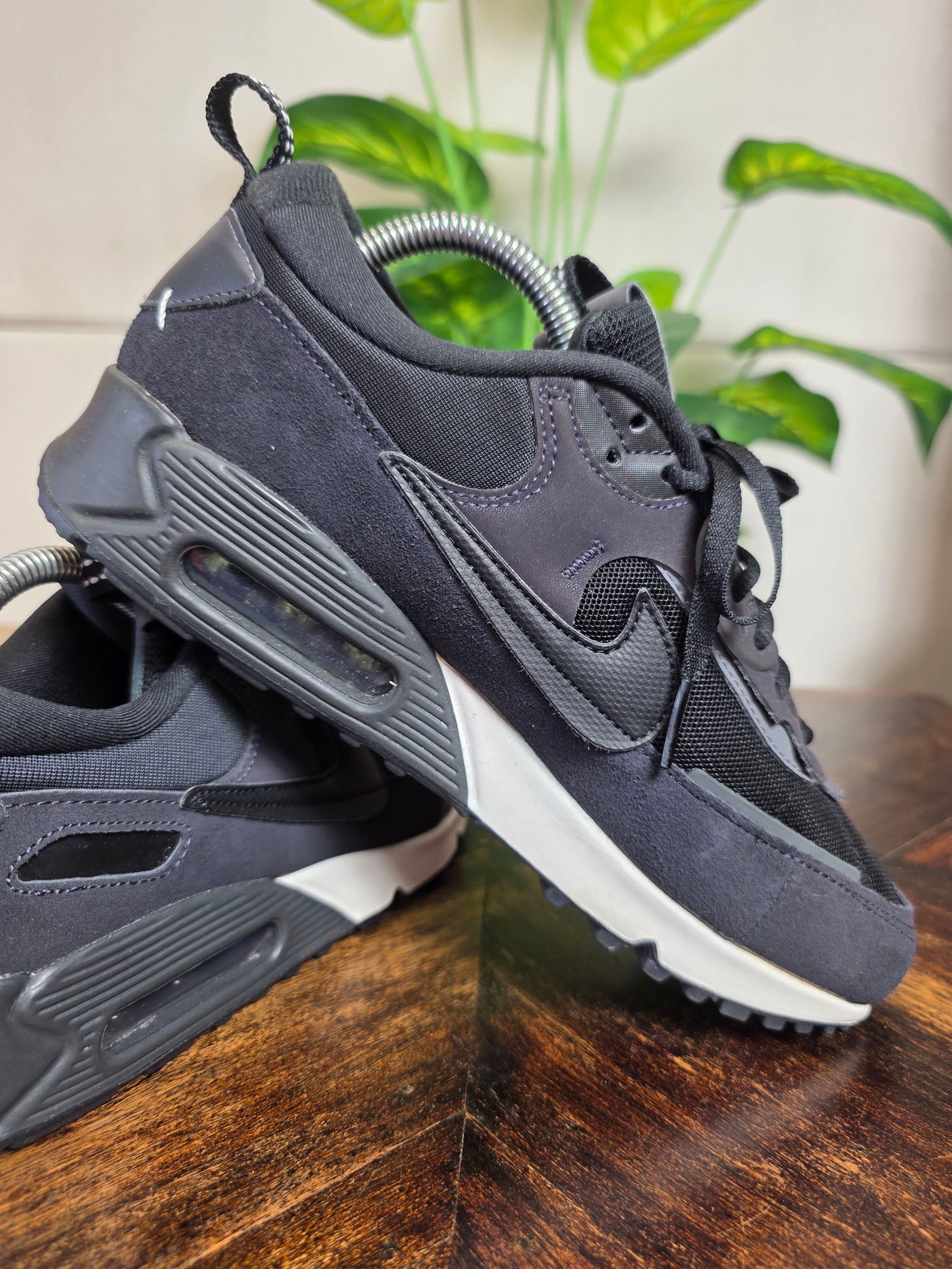 Nike Air Max 90 Futura Black White maat 40