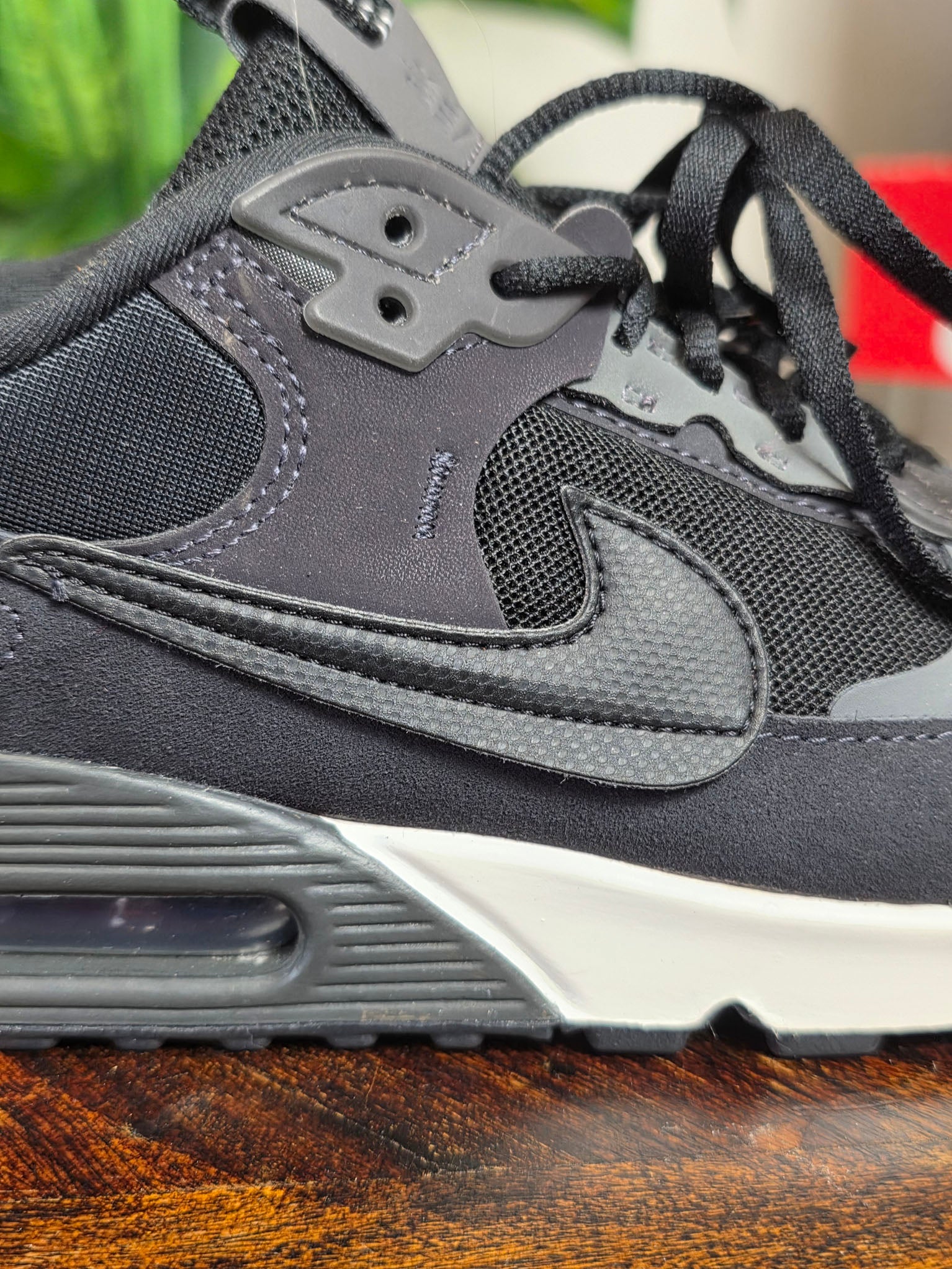 Nike Air Max 90 Futura Black White maat 40