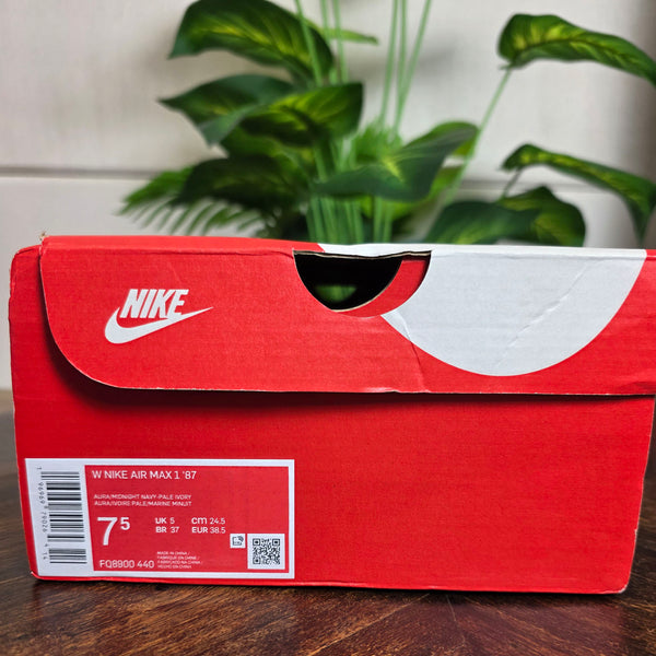 Nike Air Max 1 '87 Denim Aura maat 38,5