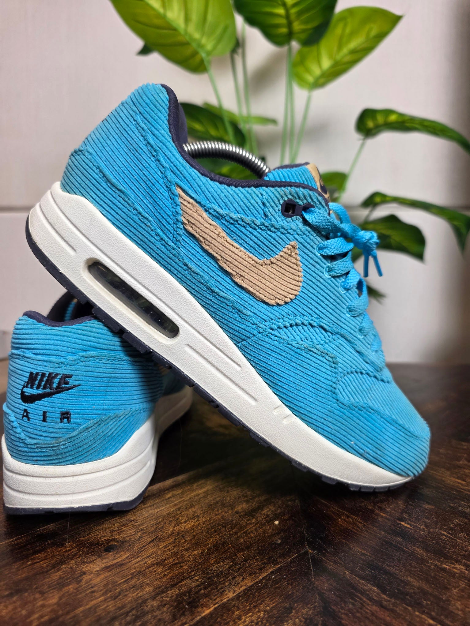Nike Air Max 1 Corduroy Baltic Blue maat 43