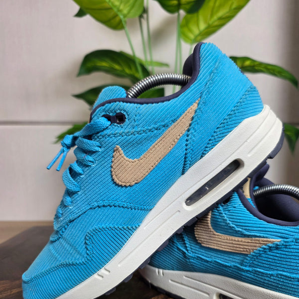 Nike Air Max 1 Corduroy Baltic Blue maat 43