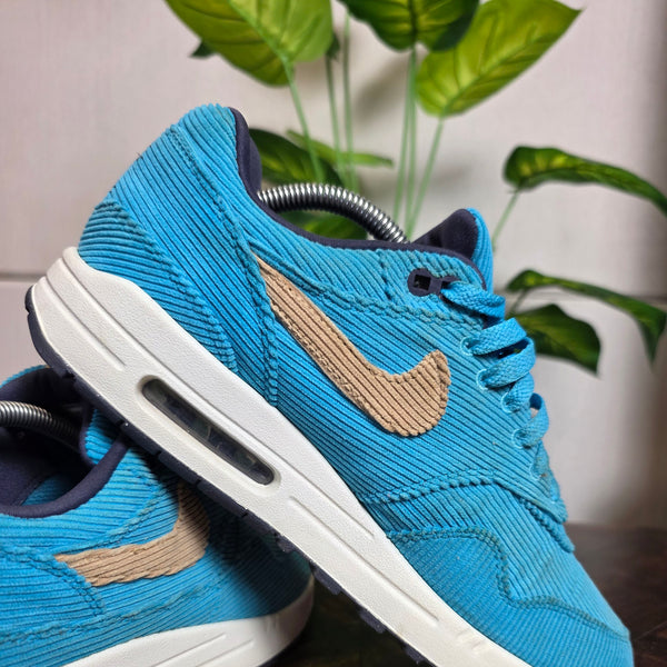 Nike Air Max 1 Corduroy Baltic Blue maat 43