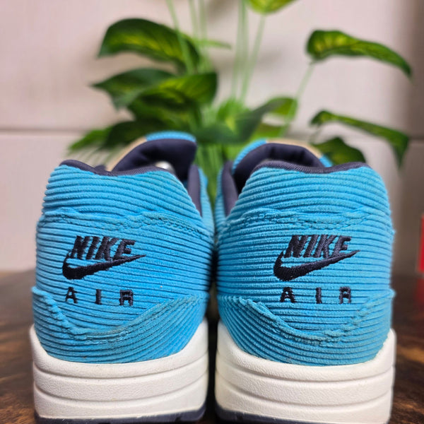 Nike Air Max 1 Corduroy Baltic Blue maat 43