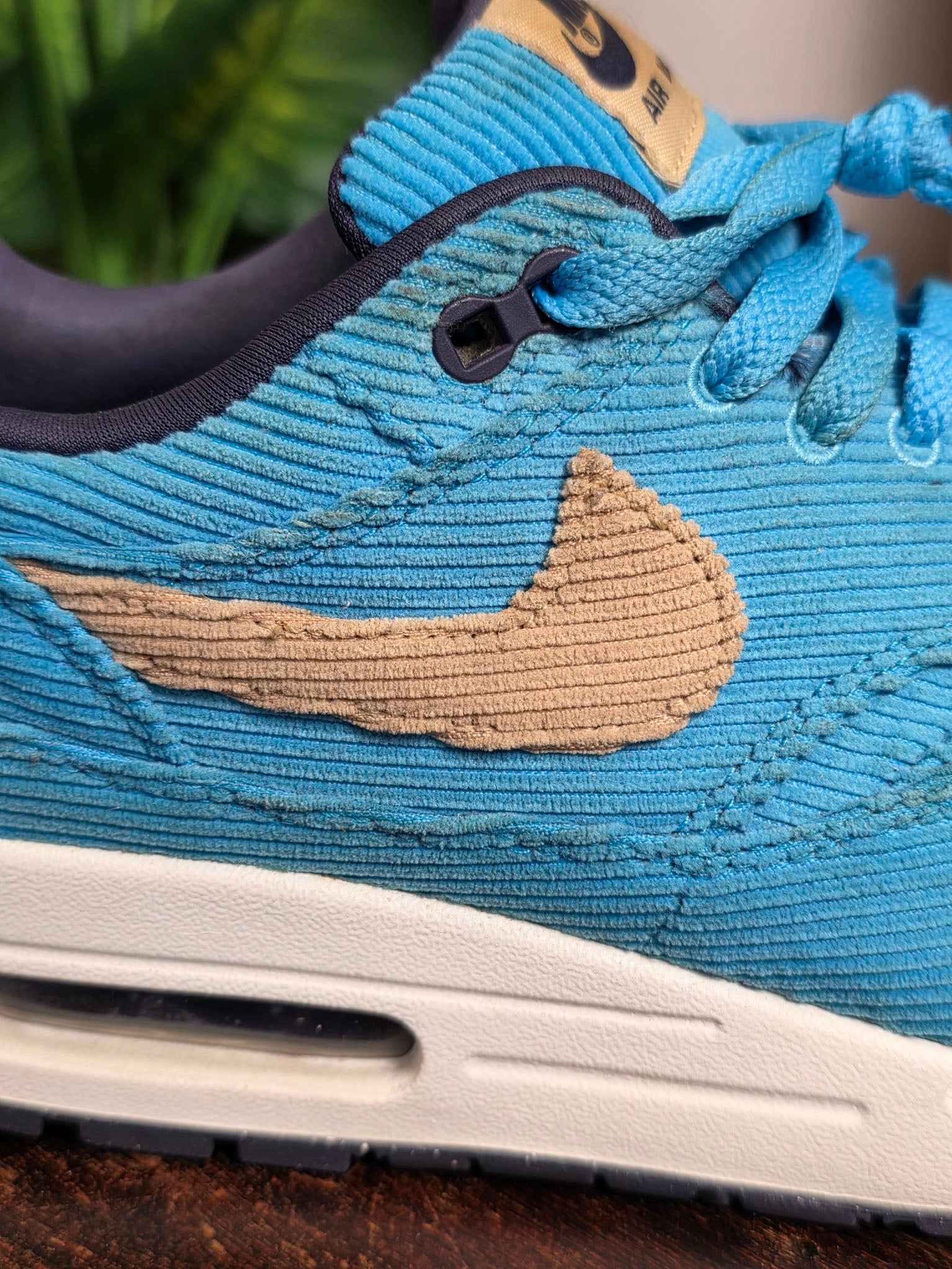 Nike Air Max 1 Corduroy Baltic Blue maat 43
