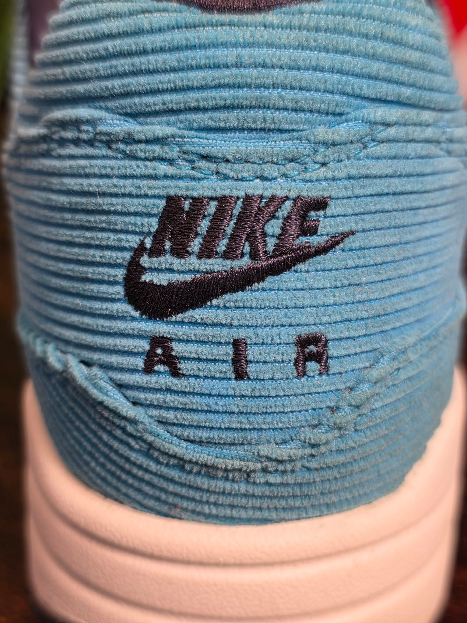 Nike Air Max 1 Corduroy Baltic Blue maat 43