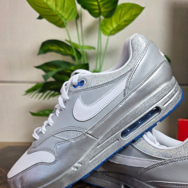 Nike Air Max 1 Silver Blue maat 47,5