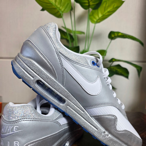 Nike Air Max 1 Silver Blue maat 47,5
