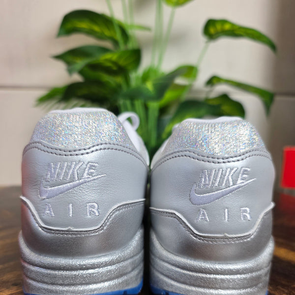 Nike Air Max 1 Silver Blue maat 47,5