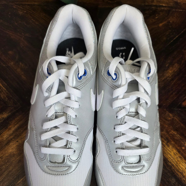 Nike Air Max 1 Silver Blue maat 47,5
