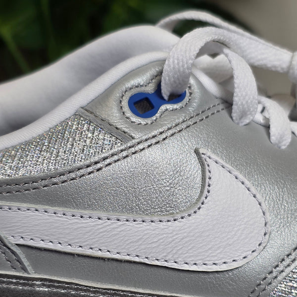 Nike Air Max 1 Silver Blue maat 47,5