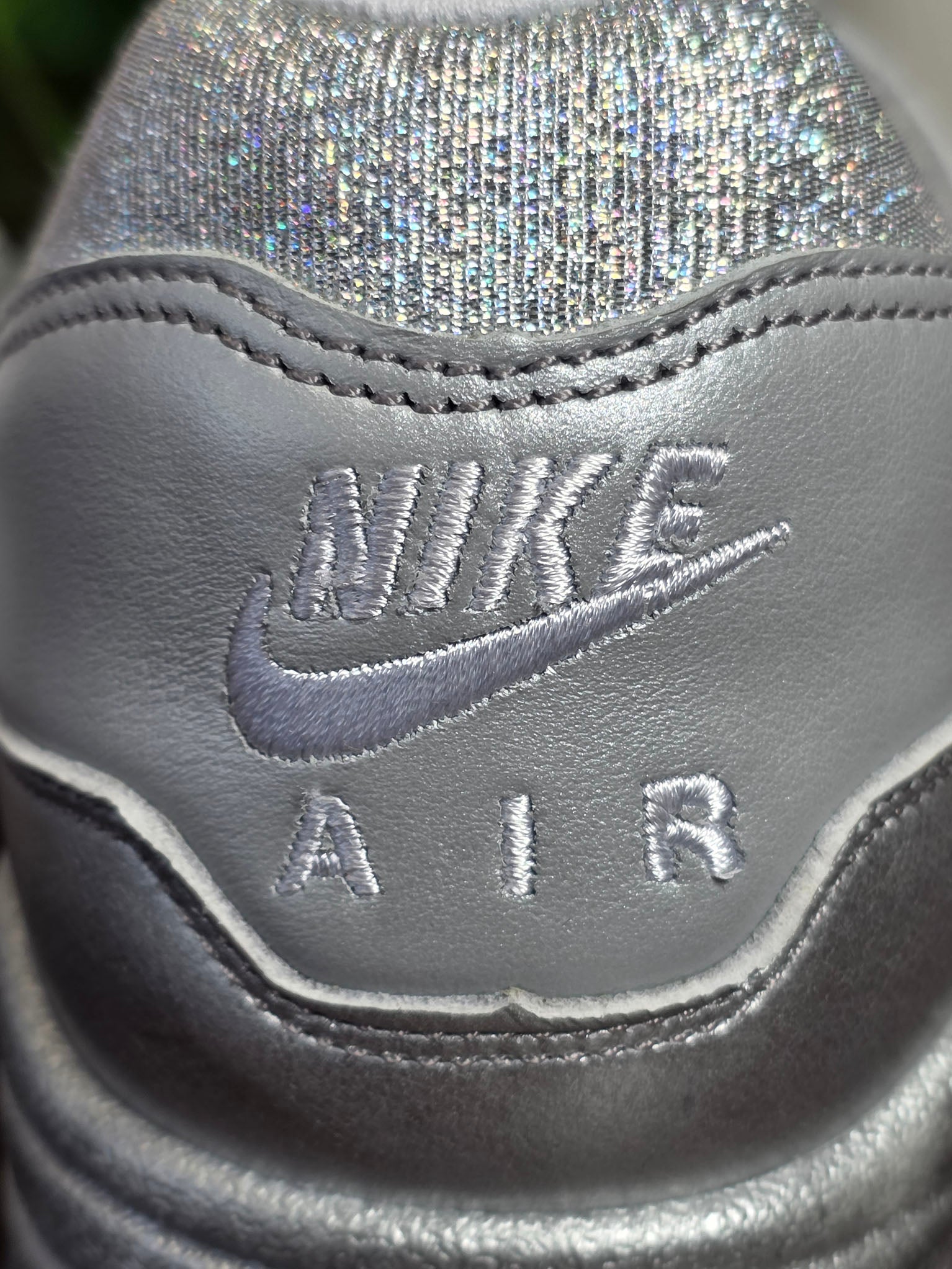 Nike Air Max 1 Silver Blue maat 47,5