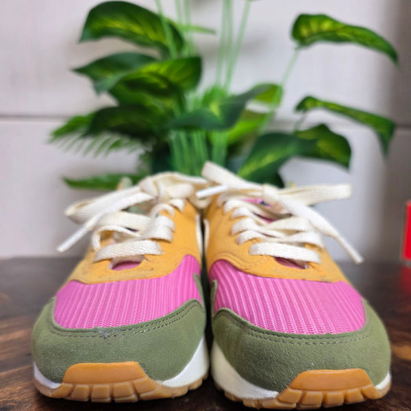 Nike Air Max 1 Green Yellow Pink maat 37,5