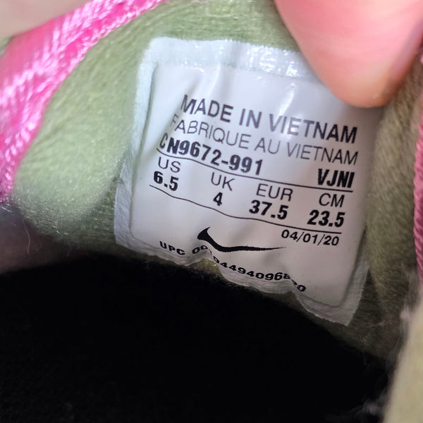 Nike Air Max 1 Green Yellow Pink maat 37,5