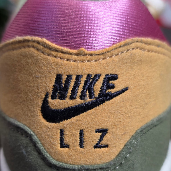 Nike Air Max 1 Green Yellow Pink maat 37,5