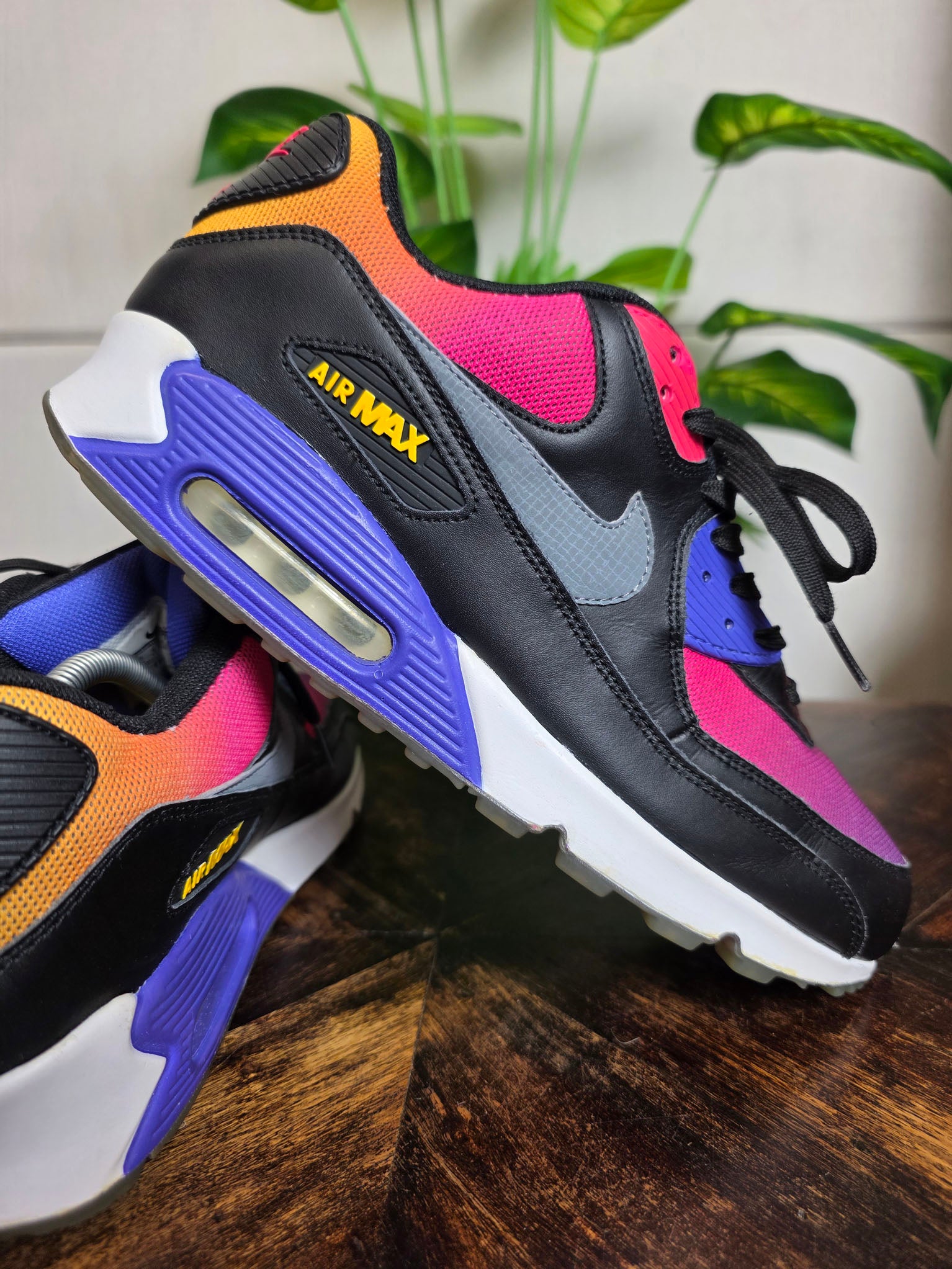 Nike Air Max 90 SD Gradient Black Persian Violet maat 44,5