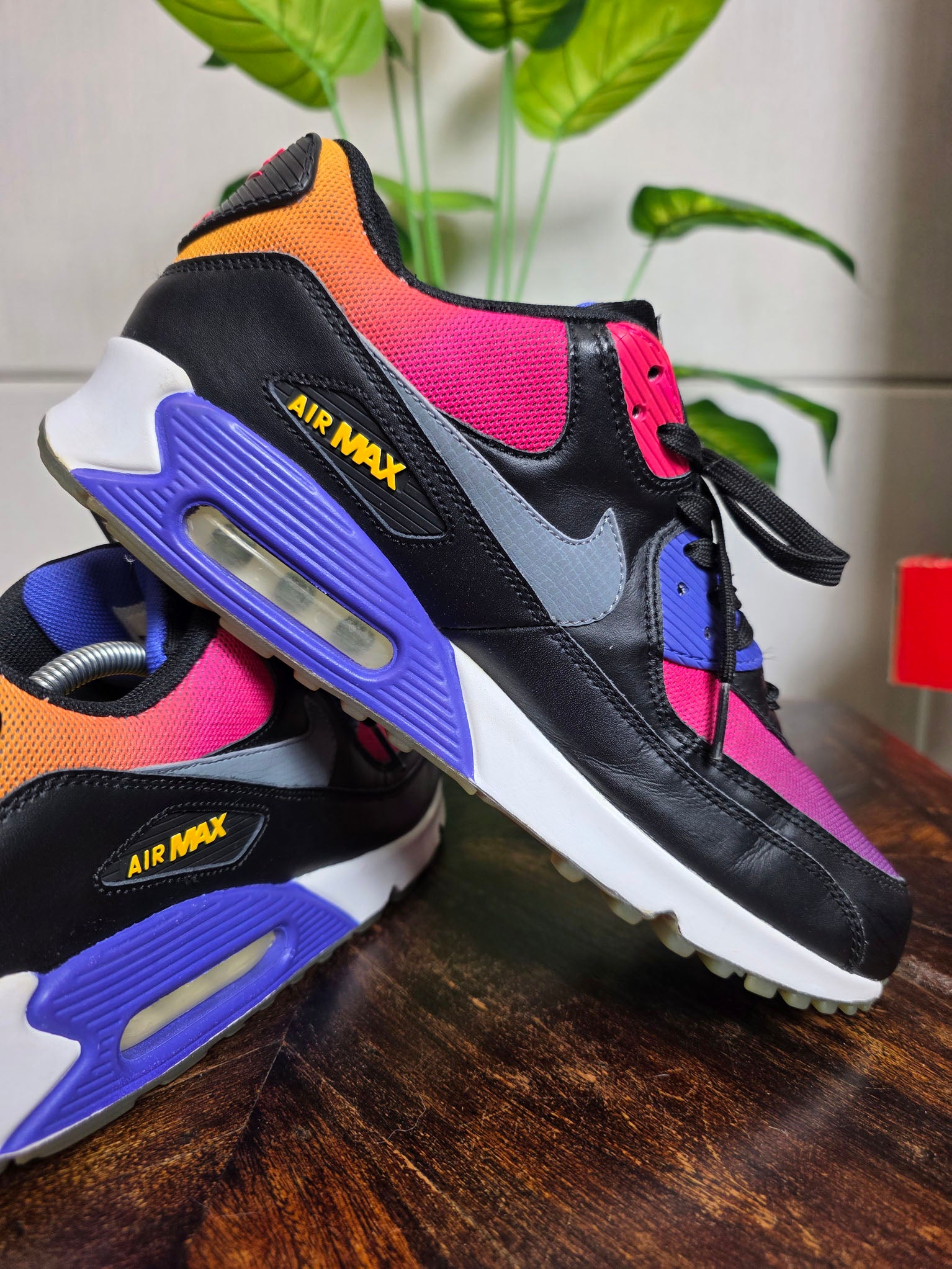 Nike Air Max 90 SD Gradient Black Persian Violet maat 44,5