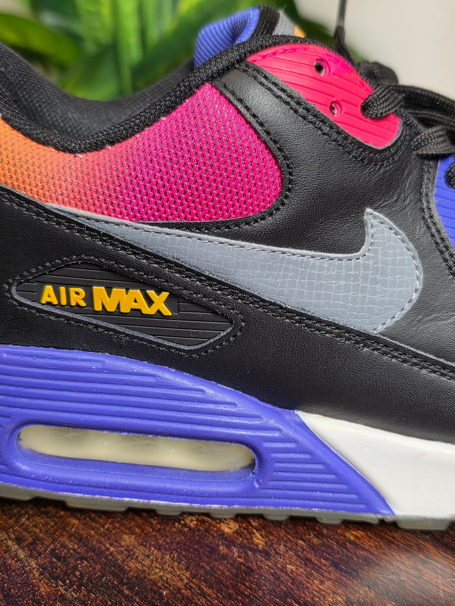 Nike Air Max 90 SD Gradient Black Persian Violet maat 44,5