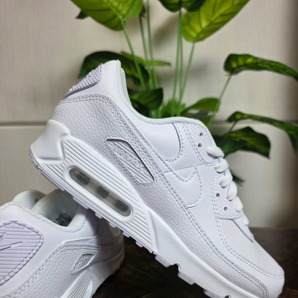 Nike Air Max 90 Triple White LTR maat 42
